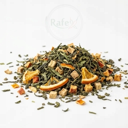 Herbata Zielona Yunnan Imbirowo-pomarańczowa Z Brzoskwinią 1kg