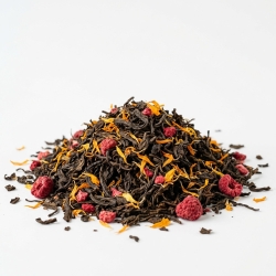 Herbata Pu-erh Lipa I Malina Z Nagietkiem 1kg