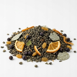 Herbata Zielona Gunpowder China Kapitanów Dwóch 100g