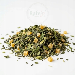 Herbata Zielona Gunpowder China Ananasowy Smak 100g