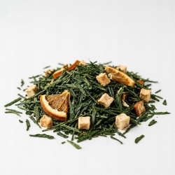 Herbata Zielona China Sencha Earl Grey Pomarańczowa 1kg