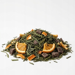 Herbata Zielona China Sencha Serce Krakowa 100g