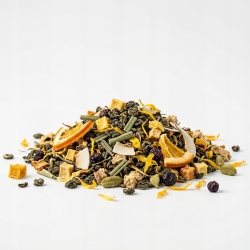 Herbata Zielona Gunpowder China Biała Plaża 100g