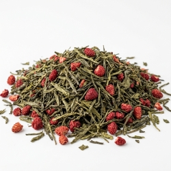 Herbata Zielona China Sencha Poziomka 100g