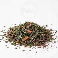 Herbata Zielona China Sencha Cynamon+kakaowiec 100 G