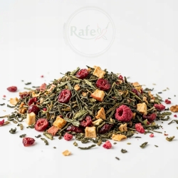 Herbata Zielona China Sencha Malinowo-żurawinowa Z Jabłkiem 1kg