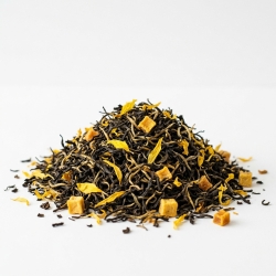 Herbata Zielona Yunnan Truskawka & Mango Z Płatkami Słonecznika 1kg