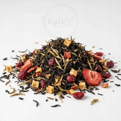 Herbata Yunnan Black Żurawinowo-truskawkowa Z Jabłkiem 100g