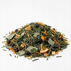Herbata Zielona China Sencha Porzeczkówka 1kg