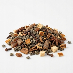 Herbata Zielona Gunpowder China Korzenny Smak 100g