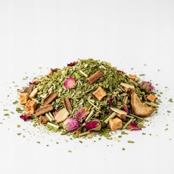 Herbata Mate Green Cynamon & Róża & Migdały 100g