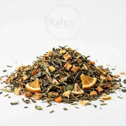 Herbata Zielona China Sencha Kaktusowo-cytrynowa Z Jabłkiem 100g