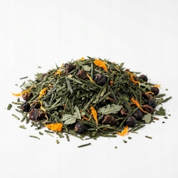 Herbata Zielona China Sencha Wiśniowo-porzeczkowa Z Nagietkiem 1kg