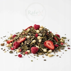 Herbata Assam Malinowo-poziomkowa Z Jaśminem 100g
