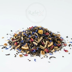 Herbata Assam Earl Grey Róża I Cytryna Z Bławatkiem 100g
