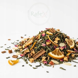 Herbata Zielona China Sencha Cytryna & Róża Z Jabłkiem 100g