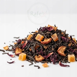 Herbata Pu-erh Rabarbarowy Smak 100g