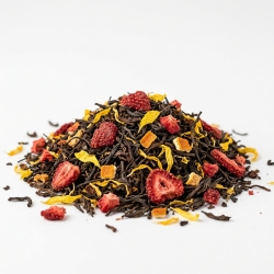 Herbata Yunnan Black Truskawka & Mango Ze Słonecznikiem 100g