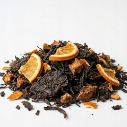 Herbata Pu-erh Earl Grey Pomarańcza 1kg
