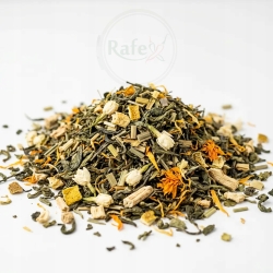Herbata Zielona Ceylon Żeńszeniowo-cytrynowa Z Jaśminem 1kg