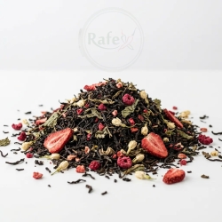 Herbata Czarna Ceylon Malinowo-poziomkowa Z Jaśminem 1kg