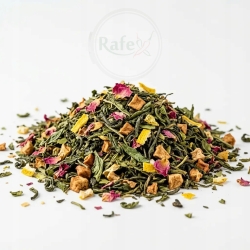 Herbata Zielona China Sencha Earl Grey Róża I Cytryna Z Jabłkiem 1kg