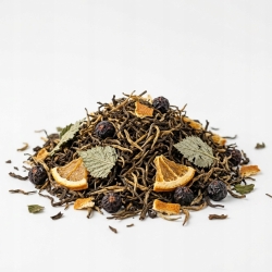 Herbata Yunnan Black Smak Czarnej Porzeczki 100g