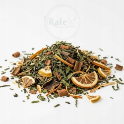 Herbata Zielona China Sencha Cynamon Plus Pomarańcz 1kg