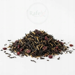 Herbata Yunnan Black Żurawina 100g
