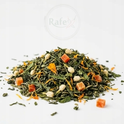 Herbata Zielona Gunpowder China Smak Maracuji 1kg