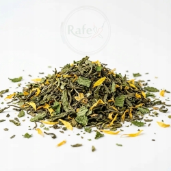 Herbata Zielona China Sencha Miętowy Smak 100g