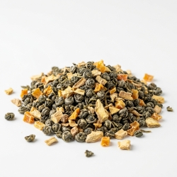 Herbata Zielona Gunpowder China Imbirowy Smak 100g
