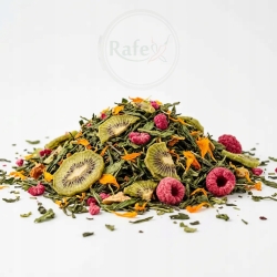 Herbata Zielona Yunnan Malina I Kiwi Z Nagietekiem 1kg