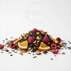 Herbata Darjeeling Himalayan Malinowo-waniliowa Z Pomarańczą 100g