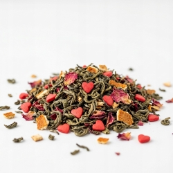Herbata Zielona Yunnan Serce Szczerozłote 100g