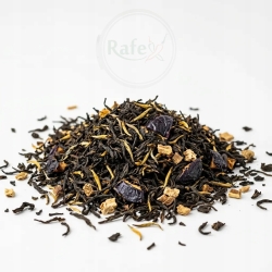 Herbata Yunnan Black Śliwka I Żeńszeń Z Nagietkiem 100g