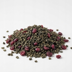 Herbata Gunpowder China Żurawina 1kg