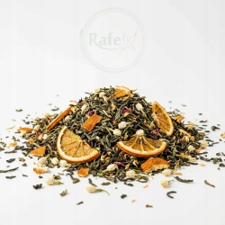 Herbata Zielona China Sencha Earl Grey Z Kwiatami Jaśminu I Pomarańcza 1kg