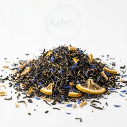 Herbata Yunnan Black Rum & Cytryna Z Bławatkiem 100g