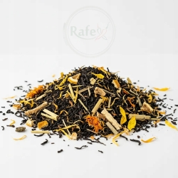 Herbata Czarna Ceylon Żeńszeniowo-cytrynowa Z Nagietkiem 1kg