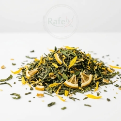 Herbata Zielona China Sencha Pigwowo-cytrynowa Z Nagietkiem 100g