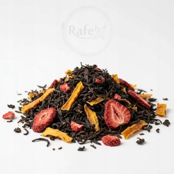 Herbata Pu-erh Truskawka & Mango Z Nagietkiem 1kg