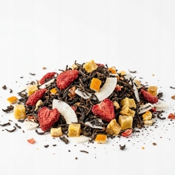 Herbata Darjeeling Himalayan Truskawkowo-wiśniowa Z Kokosem 1kg