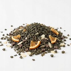 Herbata Zielona Gunpowder China Smak Amaretto 1kg