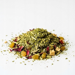 Herbata Mate Green Czarne Winogrona Z Rodzynkami 100g