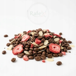 Kawa o smaku Migdał+truskawka+wanilia 100 G