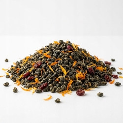 Herbata Zielona Gunpowder China Wiśniowy Smak 100g