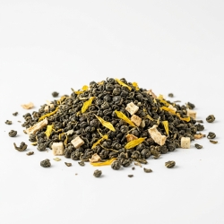 Herbata Zielona Gunpowder China Pigwowy Smak 1kg