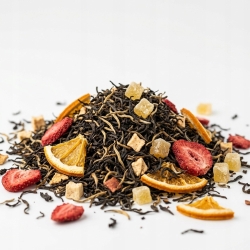 Herbata Yunnan Black Truskawkowo-wiśniowa Z Jabłkiem 100g