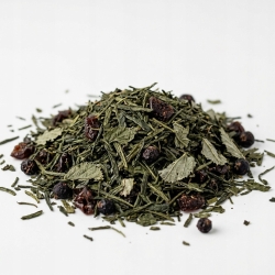 Herbata Zielona China Sencha Słodka Wiśnia 100g